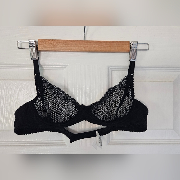 Mesh Demi Bra - Picture 1 of 5